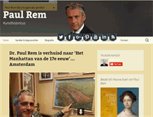 Tablet Screenshot of paulrem.com